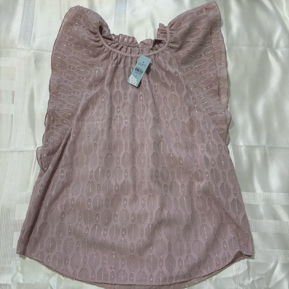 Loft Lilac Top